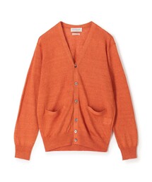 TOMORROWLAND（トゥモローランド）の「TOMORROWLAND tricot ティントリネン 14ゲージVネックカーディガン（カーディガン/ボレロ）」