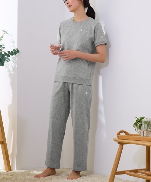 Champion/チャンピオン セットアップ ルームウェア 半袖長パンツ 綿混