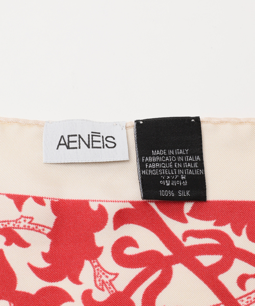 Noble(ノーブル)の「AENEIS/エネス MUR FLORAL 68cm(バンダナ/スカーフ・レディース・レッド・FREE)」の6枚目の写真