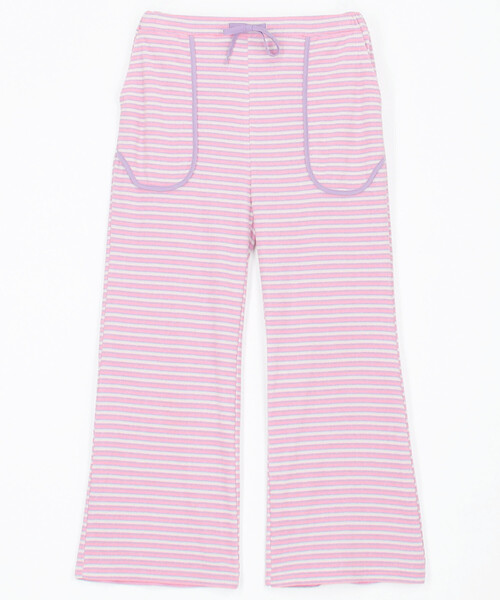 FREAK'S STORE(フリークスストア)の「Aya kawasaki for FREAK'S STORE/アヤカワサキ 【Beach & Festival】別注パイルパンツ(その他パンツ・レディース・オレンジ/ピンク・フリ-)」の4枚目の写真