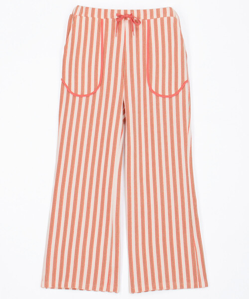 FREAK'S STORE(フリークスストア)の「Aya kawasaki for FREAK'S STORE/アヤカワサキ 【Beach & Festival】別注パイルパンツ(その他パンツ・レディース・オレンジ/ピンク・フリ-)」の6枚目の写真