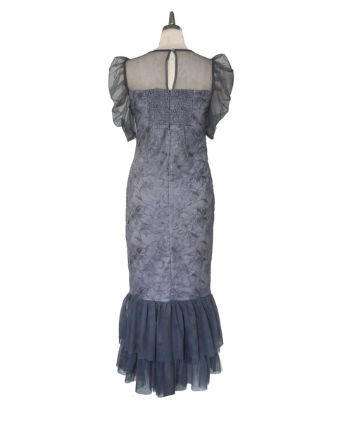 My shawty(マイシャウティー)の「lily lace tierd dress(ドレス・レディース・ブラック/チャコールグレー・FREE)」の14枚目の写真