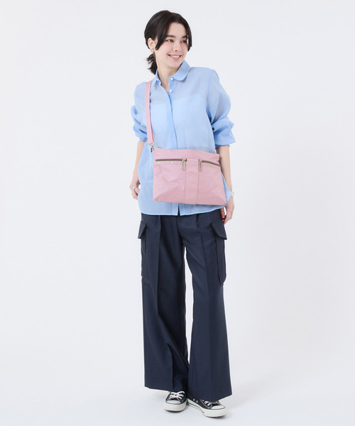 LeSportsac(レスポートサック)の「POUCH CROSSBODY ソフトモーブC(ショルダーバッグ・レディース・ピンク・FREE)」の3枚目の写真