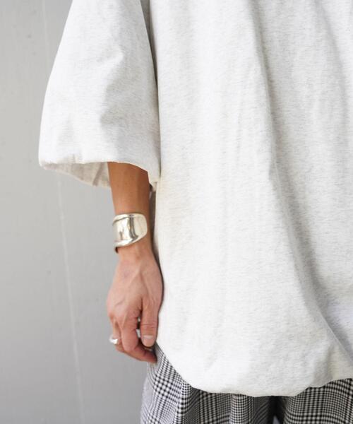 YENN（イエン）の「YENN（イエン）3/4 SLEEVE BALLOON　Tシャツ（Tシャツ/カットソー・レディース・ホワイト・F）」の6枚目の写真
