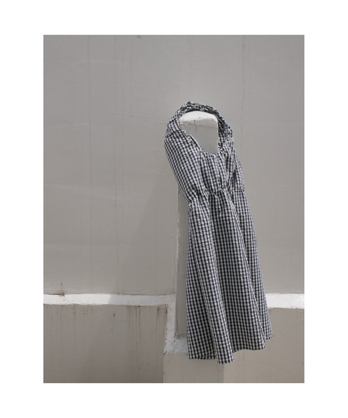 TRUNC(トランクエイティーエイト)の「Gingham Gathered Tunic / ギンガムチェックギャザードチュニック(その他トップス・レディース・グリーン/ブラック・FREE)」の19枚目の写真