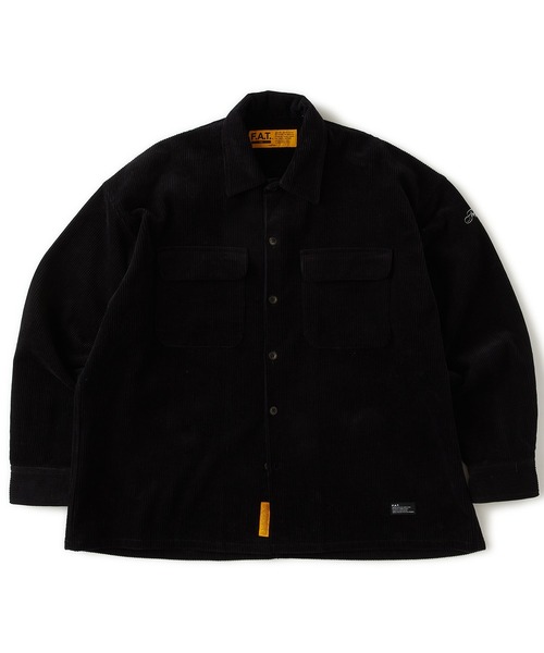 FAT(エフエイティー)の「WALECROP(シャツ/ブラウス・メンズ・グリーン/ワイン/ベージュ/ブラック/イエロー・JUMBO(XXL)/FAT(XL)/SKINNY(L)/TITCH(M))」の2枚目の写真