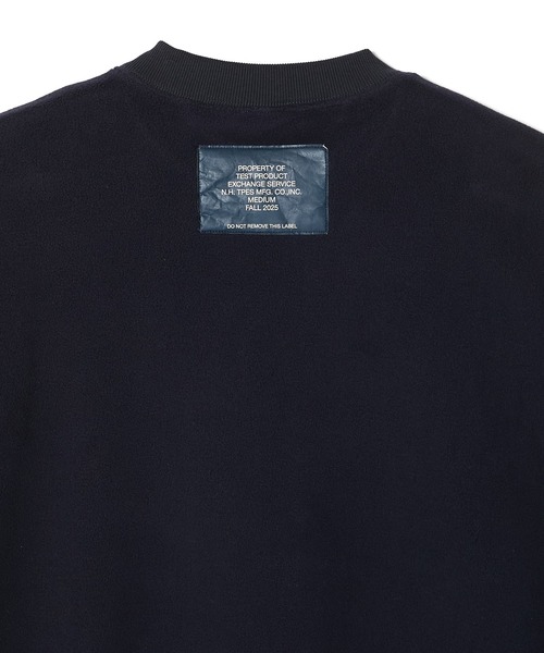 N.HOOLYWOOD(N.ハリウッド)の「【N.HOOLYWOOD】9252-CS07-007 SWEAT PO(スウェット・メンズ・ネイビー/ブラック・38/36/40)」の4枚目の写真
