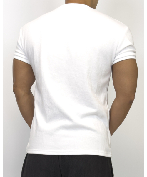 PACIENCIA(パシエンシア)の「ソリッドグリップスリムフィット半袖ホワイト(Tシャツ/カットソー・メンズ・その他・LARGE/X-LARGE/XX-LARGE)」の4枚目の写真