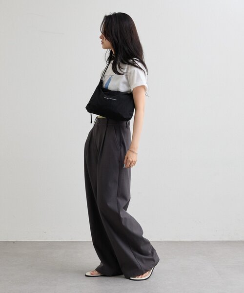 COLONY 2139(コロニートゥーワンスリーナイン)の「【UNISEX】撥水ポケッタブルリフレクターリップショルダー(ショルダーバッグ・メンズ・ブラック/グレー/ホワイト・FREE)」の18枚目の写真
