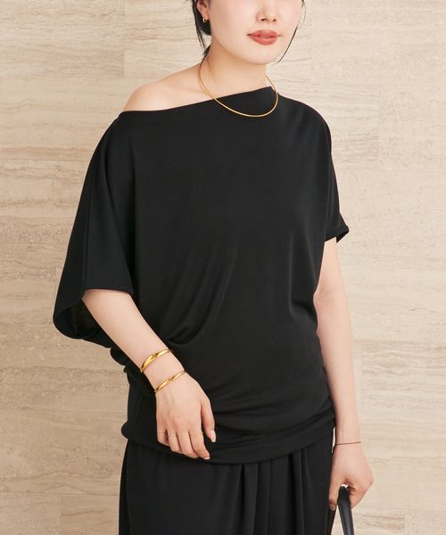 plage(プラージュ)の「《追加》Jersey Tunic プルオーバー 3(Tシャツ/カットソー・レディース・ブラウン/ブラック・FREE)」の21枚目の写真