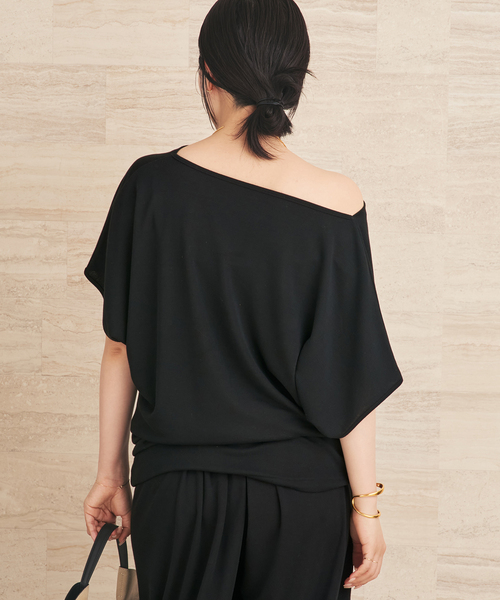 plage(プラージュ)の「《追加》Jersey Tunic プルオーバー 3(Tシャツ/カットソー・レディース・ブラウン/ブラック・FREE)」の22枚目の写真