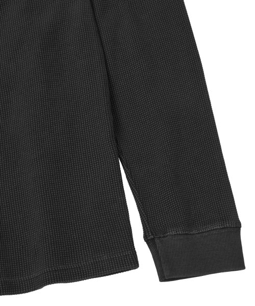 FERNOV(ペルノブ)の「ウォッシュドワッフルヘンリーネックチャコール(Tシャツ/カットソー・メンズ・その他・2/1/3)」の9枚目の写真