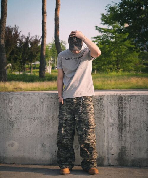 SLOWACID（スローアシッド）の「ポニ 半袖Tシャツ [メランジグレー]（Tシャツ/カットソー・レディース・その他・X-SMALL/SMALL/MEDIUM/LARGE）」の10枚目の写真