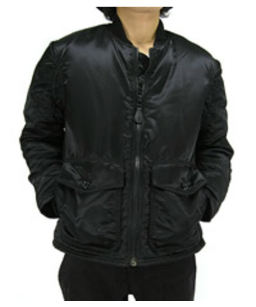 BEAMS PLUS(ビームスプラス)の「SCHOTT+ G-8(ブルゾン・メンズ・ブラック/オリーブ・SMALL/MEDIUM/LARGE/X-LARGE)」の2枚目の写真