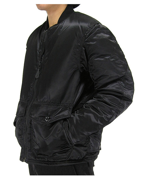 BEAMS PLUS(ビームスプラス)の「SCHOTT+ G-8(ブルゾン・メンズ・ブラック/オリーブ・SMALL/MEDIUM/LARGE/X-LARGE)」の7枚目の写真