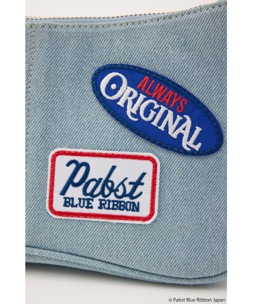 MOUSSY(マウジー)の「PABST ハンドバッグ(ハンドバッグ・レディース・ライトブルー/ブラック・FREE)」の16枚目の写真