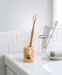 PEANUTS（ピーナッツ）の「PEANUTS/ピーナッツ　スヌーピー　フィギュア付ハブラシスタンド S（バス/トイレグッズ）」