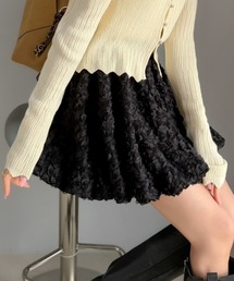 mily bilet(�~�E�B�r���b�g)�́ymily bilet�z360�x�A�ǂ����猩�Ă����킢���B�t�����[�`���[���o���[���~�j�X�J�[�g(�X�J�[�g)