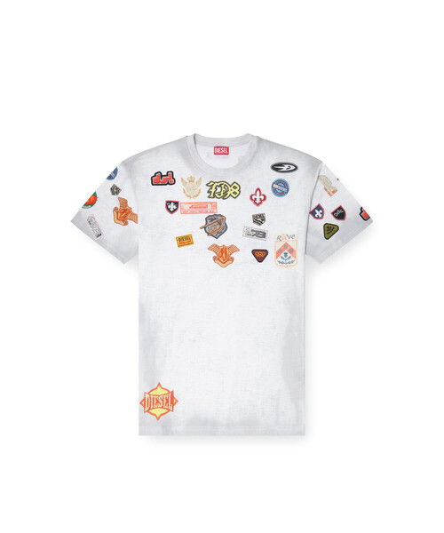 DIESEL(ディーゼル)の「メンズ Tシャツ T-BOXT-AA6(Tシャツ/カットソー・メンズ・ホワイト系その他・MEDIUM/XXX-LARGE/XX-LARGE/X-LARGE/SMALL/X-SMALL/LARGE)」の5枚目の写真
