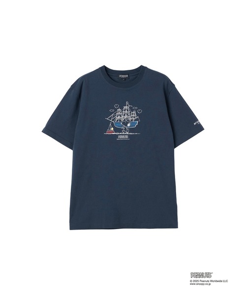 McGREGOR(マックレガー)の「【PEANUTS】プリントT(帆船)(Tシャツ/カットソー・メンズ・ネイビー/アイボリー・M/L)」の14枚目の写真