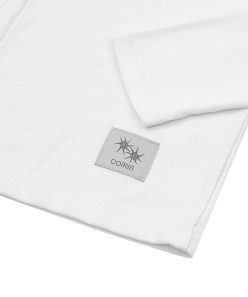 COIRIS(コイリス)の「カナ アンバランスボタン 長袖Tシャツ (3カラー)(Tシャツ/カットソー・レディース・ホワイト/ブラック/グレー系・FREE)」の7枚目の写真