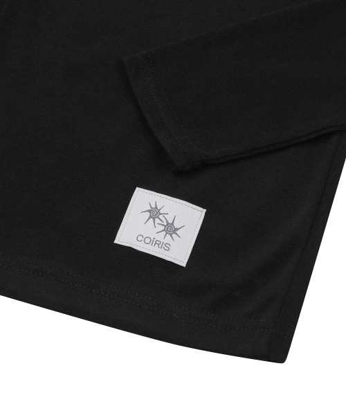 COIRIS(コイリス)の「カナ アンバランスボタン 長袖Tシャツ (3カラー)(Tシャツ/カットソー・レディース・ホワイト/ブラック/グレー系・FREE)」の12枚目の写真