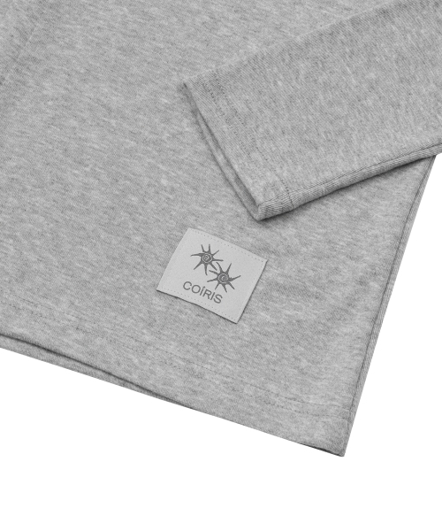 COIRIS(コイリス)の「カナ アンバランスボタン 長袖Tシャツ (3カラー)(Tシャツ/カットソー・レディース・ホワイト/ブラック/グレー系・FREE)」の17枚目の写真