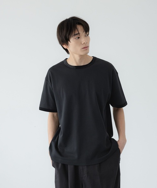 LOWRYS FARM(ローリーズファーム)の「【LFM(U)】ベロアリンガーTEE 1044085(Tシャツ/カットソー・メンズ・アイボリー/ネイビー/ブラック・MEDIUM/LARGE)」の11枚目の写真