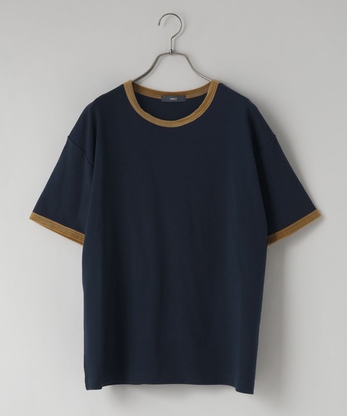 LOWRYS FARM(ローリーズファーム)の「【LFM(U)】ベロアリンガーTEE 1044085(Tシャツ/カットソー・メンズ・アイボリー/ネイビー/ブラック・MEDIUM/LARGE)」の15枚目の写真