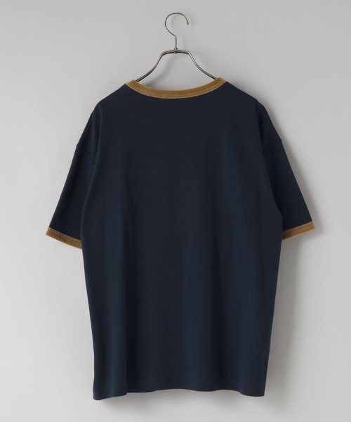 LOWRYS FARM(ローリーズファーム)の「【LFM(U)】ベロアリンガーTEE 1044085(Tシャツ/カットソー・メンズ・アイボリー/ネイビー/ブラック・MEDIUM/LARGE)」の16枚目の写真