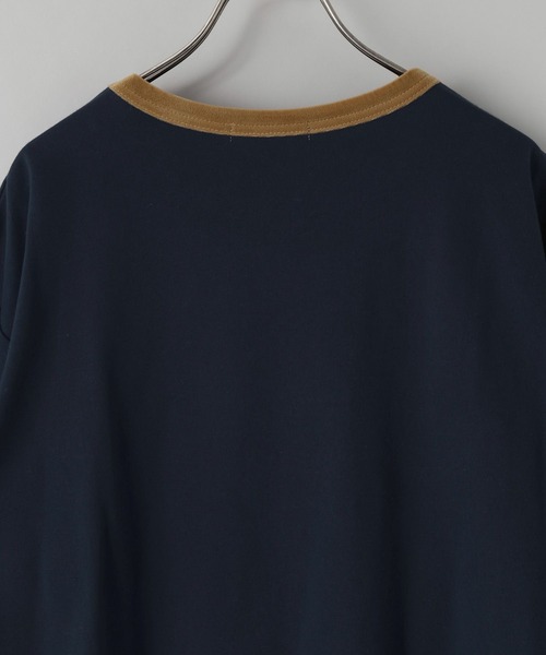 LOWRYS FARM(ローリーズファーム)の「【LFM(U)】ベロアリンガーTEE 1044085(Tシャツ/カットソー・メンズ・アイボリー/ネイビー/ブラック・MEDIUM/LARGE)」の20枚目の写真
