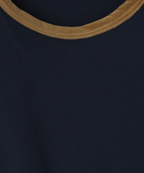 LOWRYS FARM(ローリーズファーム)の「【LFM(U)】ベロアリンガーTEE 1044085(Tシャツ/カットソー・メンズ・アイボリー/ネイビー/ブラック・MEDIUM/LARGE)」の21枚目の写真