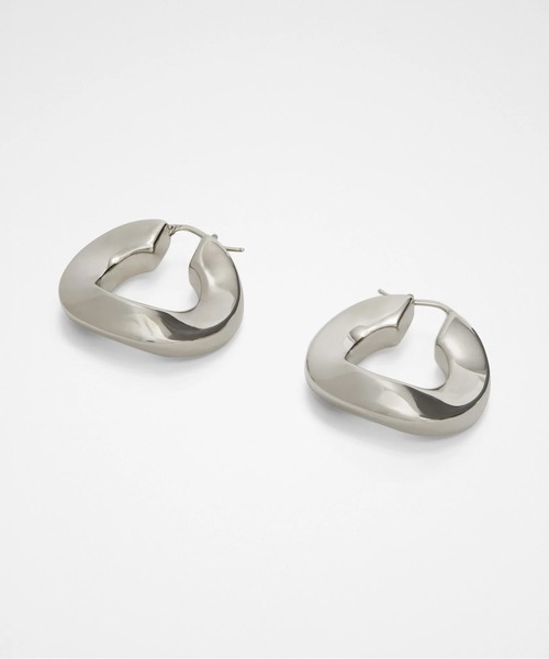 JIL SANDER（ジルサンダー）の「EARRINGS 2104（ピアス（両耳用）・レディース・シルバー・UNI）」の2枚目の写真