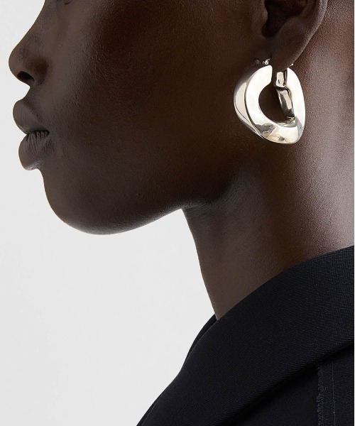 JIL SANDER（ジルサンダー）の「EARRINGS 2104（ピアス（両耳用）・レディース・シルバー・UNI）」の3枚目の写真