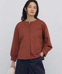 human woman | ◆トリコットカットソー釦ブラウス(Tシャツ/カットソー)