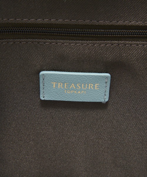 TREASURE TOPKAPI(トレジャートプカピ)の「【TREASURE TOPKAPI】ナイロン ノットハンドル A4トートバッグ / 軽量 / A4対応/ 撥水(トートバッグ・レディース・ダークグレー/ブラック/ベージュ・FREE)」の16枚目の写真