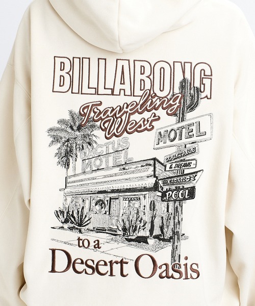 BILLABONG(ビラボン)の「BILLABONG/ビラボン プルオーバー パーカー BG014025(パーカー・レディース・ライトカーキ/スミクロ/ブラウン/アイボリー・M)」の11枚目の写真