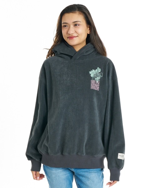 BILLABONG(ビラボン)の「BILLABONG/ビラボン プルオーバー パーカー BG014025(パーカー・レディース・ライトカーキ/スミクロ/ブラウン/アイボリー・M)」の15枚目の写真