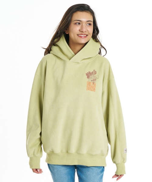 BILLABONG(ビラボン)の「BILLABONG/ビラボン プルオーバー パーカー BG014025(パーカー・レディース・ライトカーキ/スミクロ/ブラウン/アイボリー・M)」の19枚目の写真