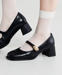 square toe maryjane pumps / スクエアトゥ メリージェーン パンプス