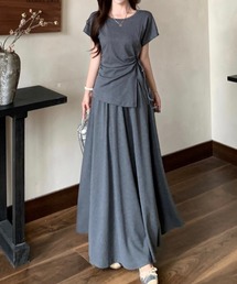 トップス+スカートセットアップ