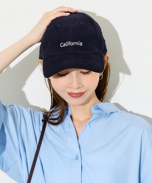 coca(coca)(コカ)の「コーデュロイキャップ(キャップ・レディース・ブラウン/ネイビー・ONE SIZE)」の12枚目の写真