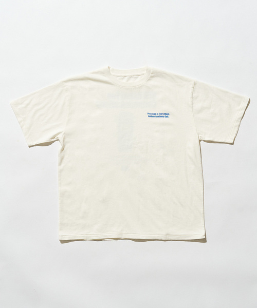 417 EDIFICE(フォーワンセブンエディフィス)の「GDR カンパニーグラフィックTシャツ(Tシャツ/カットソー・メンズ・ホワイト系その他/アイボリー/オートミール/ホワイト/ブラック・LARGE/X-LARGE/MEDIUM)」の8枚目の写真