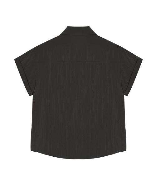 NICK&NICOLE（ニックアンドニコール）の「UTILITY POCKET HALF SHIRT_BROWN（シャツ/ブラウス・レディース・その他・FREE）」の2枚目の写真