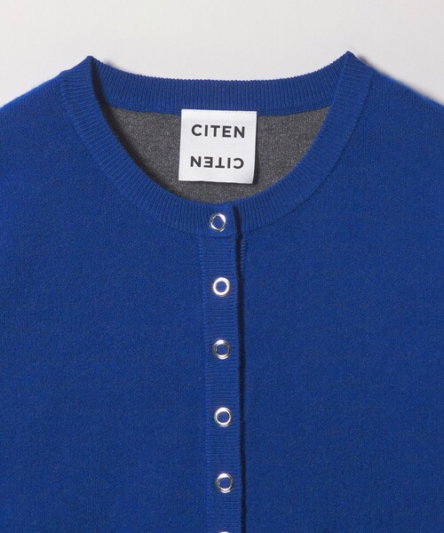 CITEN(シテン)の「<CITEN>スウェットライクニットカーディガン(カーディガン/ボレロ・レディース・ライトグレー/レッド/ダークグレー/ロイヤルブルー・FREE)」の21枚目の写真