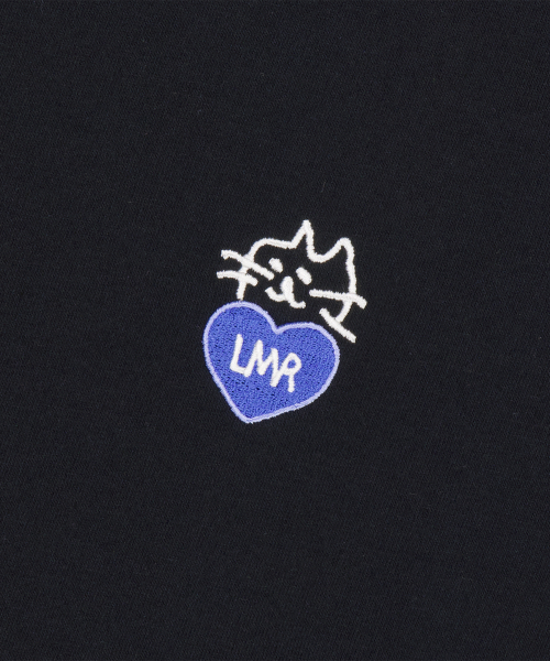 LMR(エルエムアール)の「ハートレニョン Tシャツ ブラック(Tシャツ/カットソー・レディース・ブラック・SMALL/MEDIUM/LARGE)」の3枚目の写真