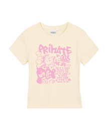 ANGELDEM レディース スリムフィット 半袖Tシャツ 5 COLORS