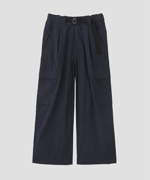 MHL.(エムエイチエル)の「WASHED COTTON NYLON(その他パンツ・レディース・チャコール/ネイビー・0/1/2/3)」の7枚目の写真