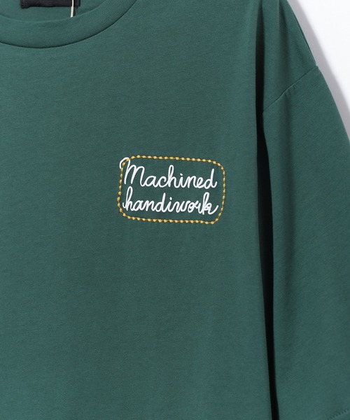 ARTCHIVES MALIBU(アートカイブス マリブ)の「【Machined Handiwork by DANIELA MARIBEL / ダニエラ マリベル】CHE TEE(Tシャツ/カットソー・レディース・ホワイト/グレー/グリーン・S/M/L/XS)」の14枚目の写真