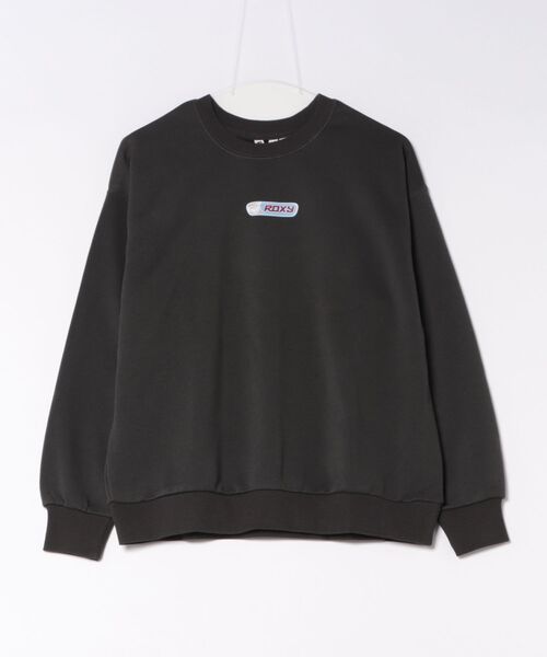 ROXY(ロキシー)の「ROXY HARVEST SOUL PO 軽量ストレッチ スウェットトップス /速乾/UVカット 【2026年秋冬モデル】(スウェット・レディース・ホワイト/グレー/ブラック系その他/ブルー・MEDIUM/LARGE/SMALL)」の1枚目の写真